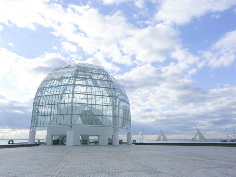 1ガラスドーム横